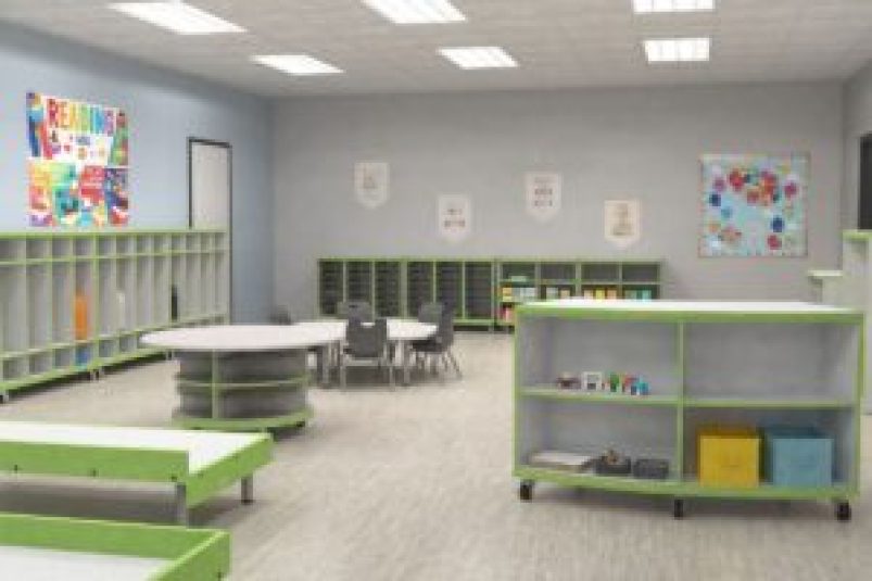 childcare center rendering