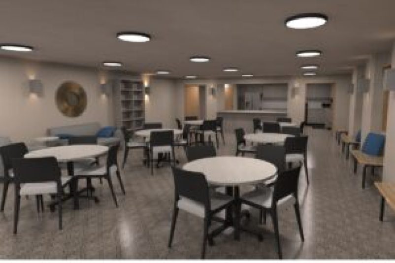 community room rendering