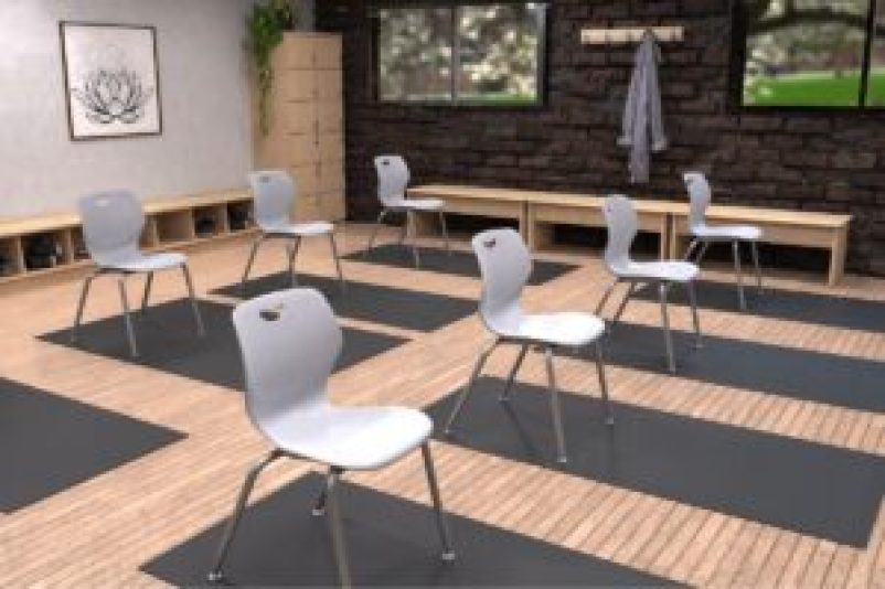 yoga studio rendering