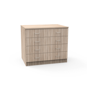 Modular Inline Circulation Desk Cabinets